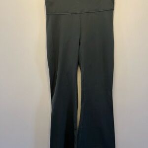 FABLETICS NWT High-Waist Flare Leg Yoga Pants - Dark Green